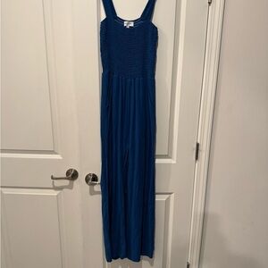 Gilli Blue Wide Leg Jumpsuit